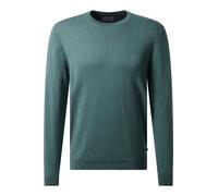 Rundhalspullover PIERRE CARDIN "Strick RH", Herren, Gr. 3XL, grün (sagebrush grün), Strick, Obermaterial: 100% Baumwolle, unifarben, regular fit normal, Rundhals, Rippbündchen, Pullover Rundhalspullov