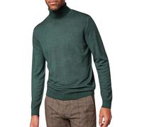 Pierre Cardin Modern Fit Rollkragenpullover grün, Einfarbig