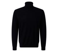 Pierre Cardin Modern Fit Rollkragenpullover schwarz, Einfarbig