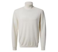 Pierre Cardin Modern Fit Rollkragenpullover weiss, Einfarbig