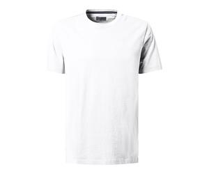Pierre Cardin Modern Fit T-Shirt Rundhals weiss, Einfarbig