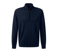 Pierre Cardin Modern Fit Troyer marine, Einfarbig