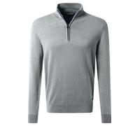 Pierre Cardin Modern Fit Troyer grau, Einfarbig