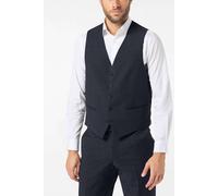 Pierre Cardin Modern Fit Weste marine, Einfarbig