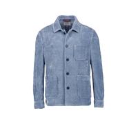 Pierre Cardin Overshirt Herren Regular Fit Langarm Chenille blau, 56
