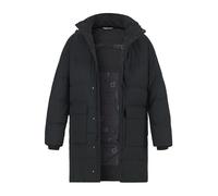 Pierre Cardin Parka Herren Stehkragen Mikrofaser schwarz, 48 (S)