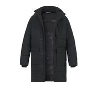 Pierre Cardin Parka Herren Stehkragen Mikrofaser schwarz, 56 (XXL)