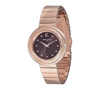 Pierre Cardin Passy météore CF.1010.MR Armbanduhr für Damen, Roségold, Pflaume