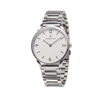 Pierre Cardin Pigalle Stripes Silber Herren Armbanduhr CPI.2020 Einheitsgröße