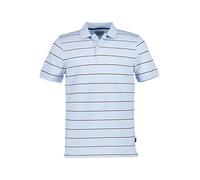 Pierre Cardin Polo-Shirt Herren Slim Fit Kurzarm Baumwoll-Piqué blau, L