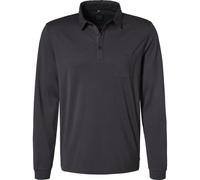 PIERRE CARDIN POLOSHIRT LANGARM black 53704 92317.2000 - VOYAGE 5XL