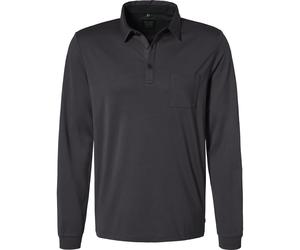 PIERRE CARDIN POLOSHIRT LANGARM black 53704 92317.2000 - VOYAGE 6XL
