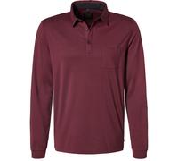 PIERRE CARDIN POLOSHIRT LANGARM wine 53704 92317.8104 - VOYAGE 5XL