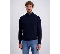 Pierre Cardin Modern Fit Troyer marine, Einfarbig