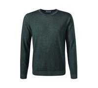 Pierre Cardin Pullover Herren Rundhals Merinowolle blau, XXL