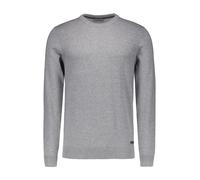 Pierre Cardin Pullover Herren Slim Fit Rundhals Baumwolle grau, XL