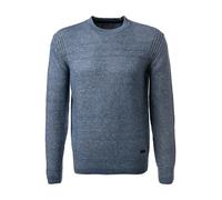 Pierre Cardin Pullover Herren Slim Fit Rundhals blau, 6XL