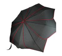 pierre cardin Regenschirm Taschenschirm Auf-Zu Automatik Sunflower schwarz, S