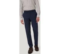 Slim Fit Anzughose mit Bügelfalten Modell 'Ryan' 28 men Marine