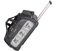 Pierre Cardin Rollkoffer mit Rädern - strapazierfähige Skate-Räder, Verschiedene Griffe, 78L Fassungsvermögen CL769 (Medium Grey 26").