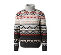 Pierre Cardin Rollkragenpullover Herren mehrfarbig gemustert, M