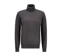 Pierre Cardin Rollkragenpullover Herren Slim Fit Merinowolle grau, 4XL
