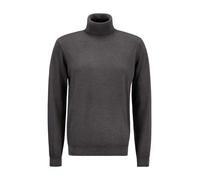 Pierre Cardin Rollkragenpullover Herren Slim Fit Merinowolle grau, XXL