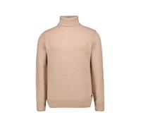 Pierre Cardin Rollkragenpullover Herren Slim Fit Wolle beige, XL