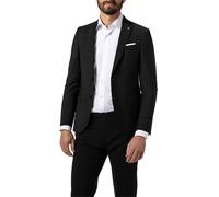 Pierre Cardin Sakko Herren Slim Fit Reverskragen Schurwolle grau, 30