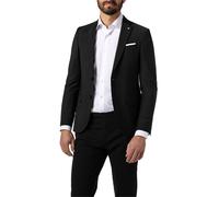 Pierre Cardin Sakko Herren Slim Fit Reverskragen Schurwolle grau, 56