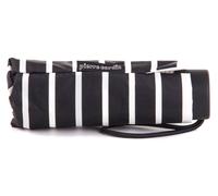 Pierre Cardin sehr kleiner und schwarz-weiß gestreifter Regenschirm...