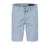 Pierre Cardin Shorts Herren Regular Fit Baumwolle-Leinen blau, 34