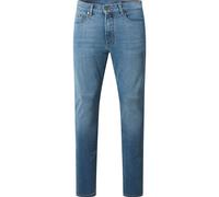 Pierre Cardin Slim Fit Jeans blau, Einfarbig