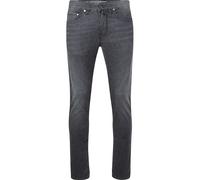Pierre Cardin Slim Fit Jeans dunkelgrau, Einfarbig