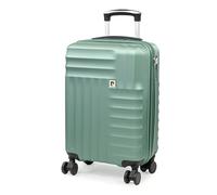 Pierre Cardin Soleil Koffer - Reisegepäck mit 8 drehbaren 360-Grad-Rädern | TSA-Schlösser und Teleskopgriff, salbeigrün, S, Koffer