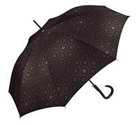 Pierre Cardin Stockschirm Damenregenschirm Automatik Elegant Chic Dunkelbraun