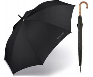 Pierre Cardin Stockschirm Golf Black Line, Schwarz