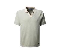 Pierre Cardin - Strick 1/2 Polo ohne KN desert sage - Gr. - XL