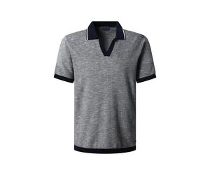 Pierre Cardin - Strick 1/2 Polo ohne KN salute - Gr. - M