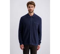 Pierre Cardin Strickjacke Herren Baumwolle blau, XXL