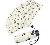 Pierre Cardin Supermini Taschenschirm Petito Bouquet - Offwhite