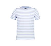 Pierre Cardin T-Shirt Herren Slim Fit Kurzarm Rundhals Baumwolle blau, XL