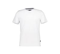 Pierre Cardin T-Shirt Herren Slim Fit Kurzarm Rundhals Baumwolle weiß, XL