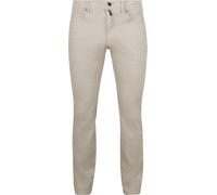 Pierre Cardin Trousers Lyon Tapered Druck Greige - Größe W 34 - L 32 Beige W 34 - L 32