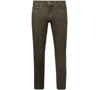 Pierre Cardin Trousers Lyon Tapered Raw Braun - Größe W 32 - L 30 Braun W 32 - L 30