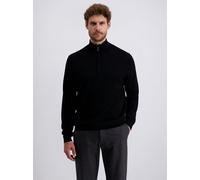 Pierre Cardin Wollpullover Herren Wolle schwarz, L