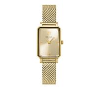 Pierre Lannier 006L542 Ariane Damenuhr gelbgoldfarben / champagner rechteckig 21x 29mm