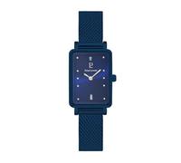 Pierre Lannier - Armbanduhr Ariane - Quartz Uhrwerk - Gehäusedicke: 28.4 mm - Gehäusebreite: 21 mm - Edelstahl - Bleu - 3 ATM