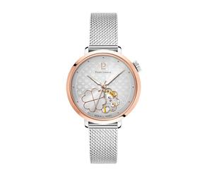 Pierre Lannier - Armbanduhr Automatic Esperance - Automatic Uhrwerk - Gehäusedicke: 12.55 mm - Gehäusebreite: 35 mm - Edelstahl - Argenté - 3 ATM