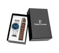 Pierre Lannier Armbanduhr Date Data Bleu